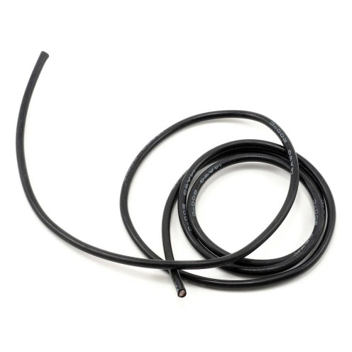 Ultimate Racing 14AWG Black Silicone Wire (50cm)