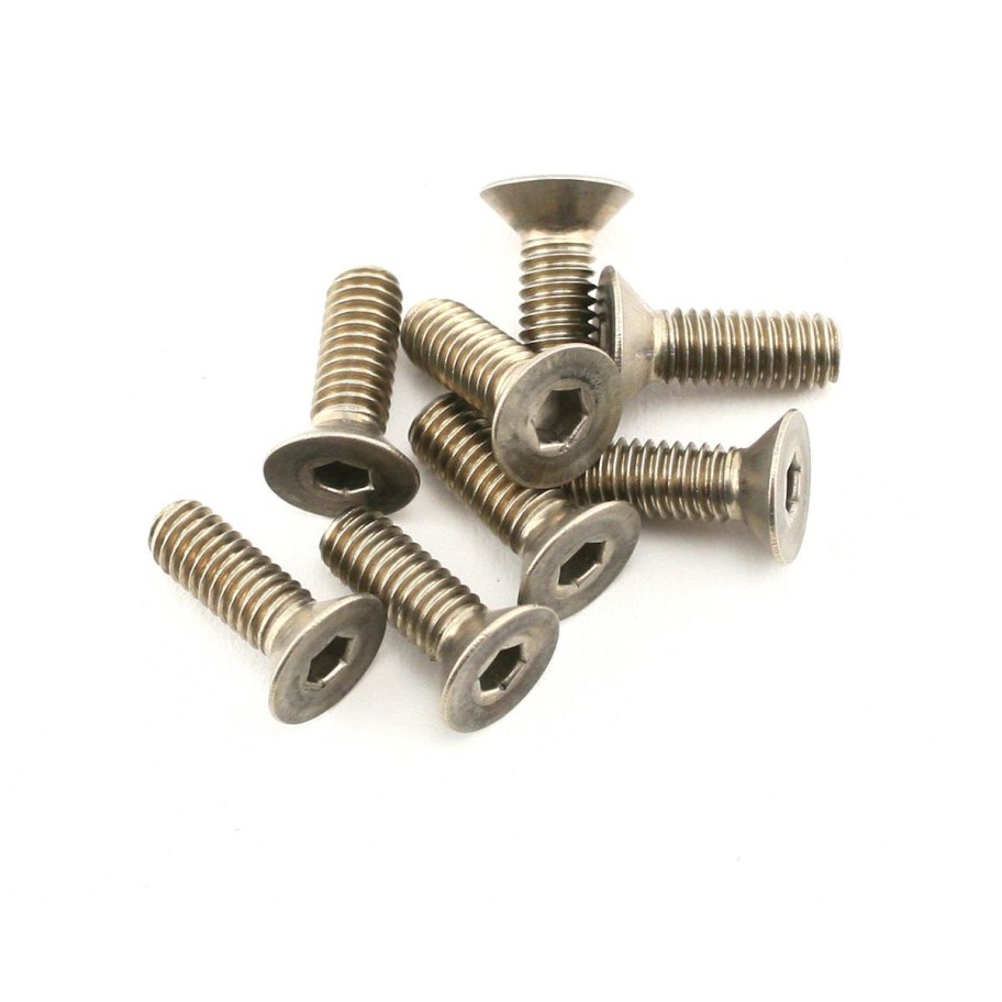 M4x15 Testa A Bottone Viti In Titanio 4 Pezzi 6AL4V Grado Aerospaziale - Foto 4