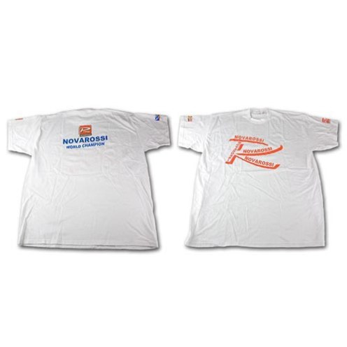 Camiseta Blanca Logo "R" Novarossi